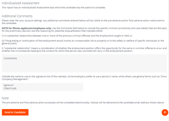 screenshot 1 Individualized Assessment