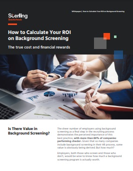 Calculating ROI